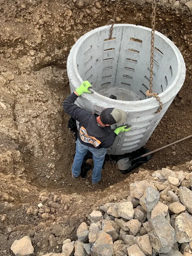 Setting tank